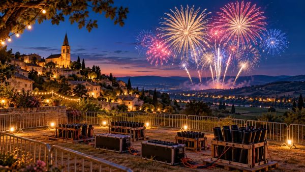 Organiser un spectacle pyrotechnique mémorable à Montagny